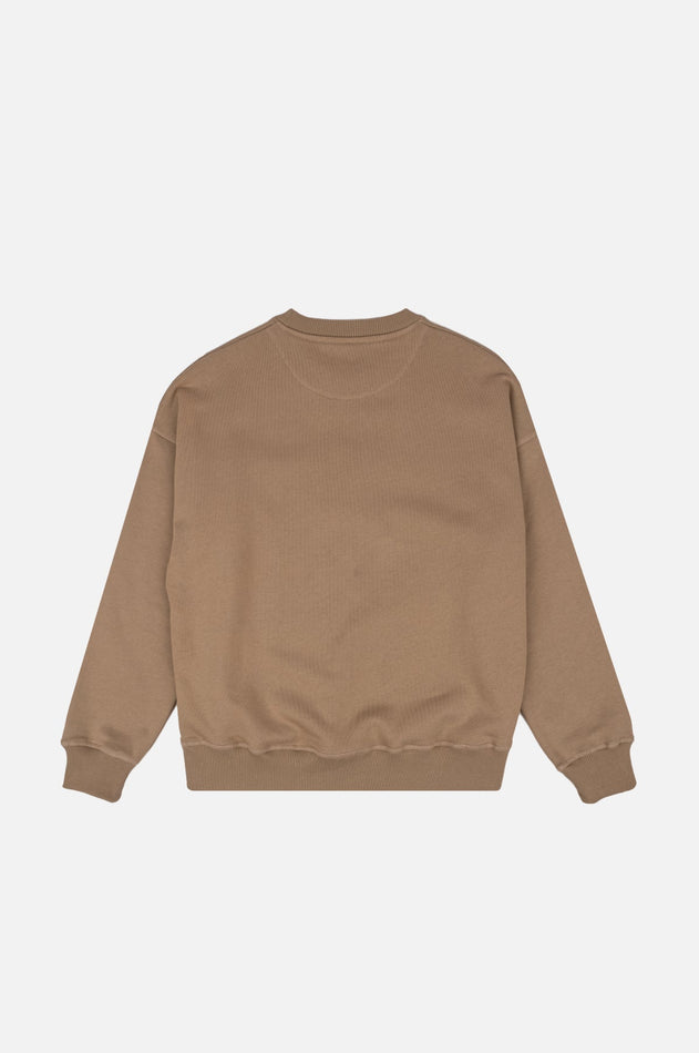 Naisten Oversized Collegepaita Beige
