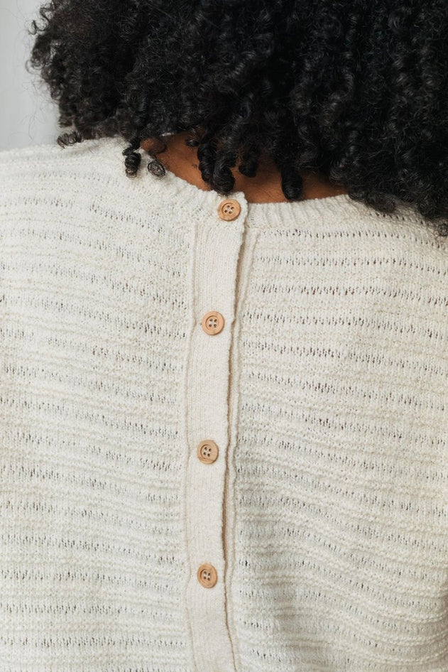 Moutohora Knitted Top Ecru - IVALO.COM