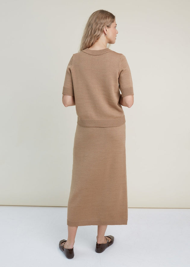 Knitted Merino Wool Top