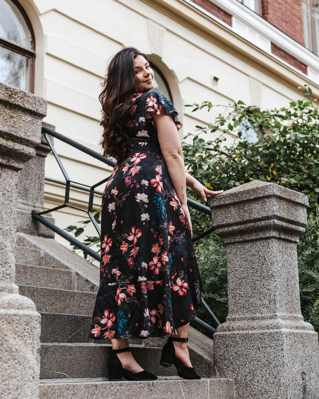 Annika Dress Versailles Blue