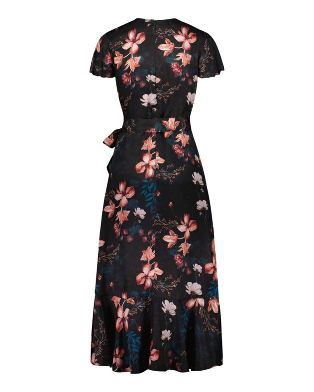 Annika Dress Versailles Blue - IVALO.COM