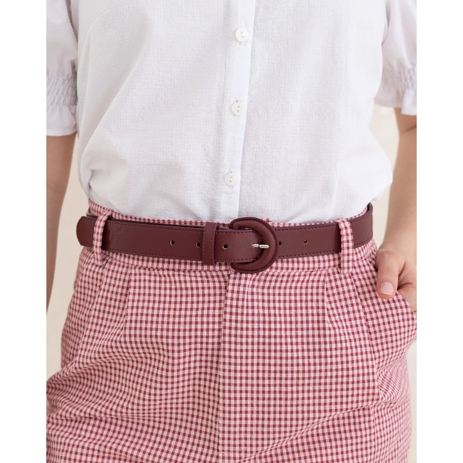 Eva Belt Bordeaux