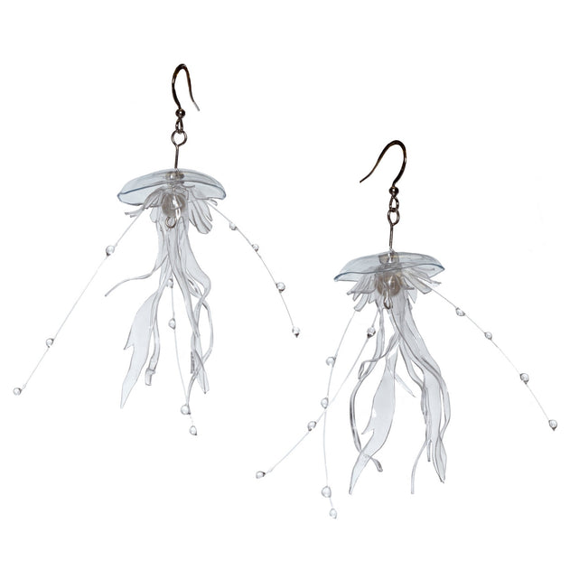 Meduusa Earrings Clear