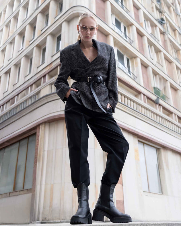 Squared Chelsea Boots Women’s Vegan Boots