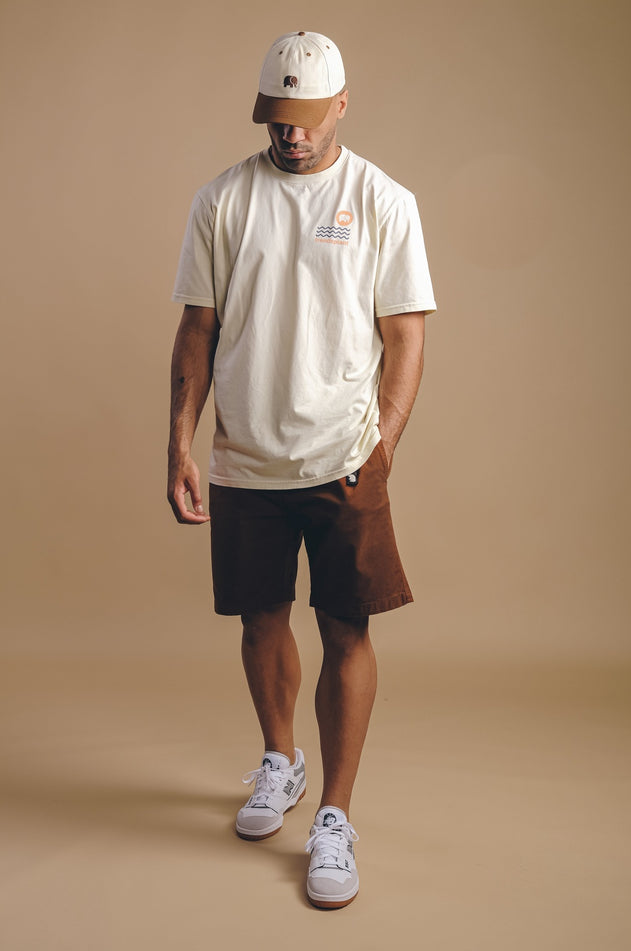 Ecodye Cotton Climber Shorts Caramel Brown