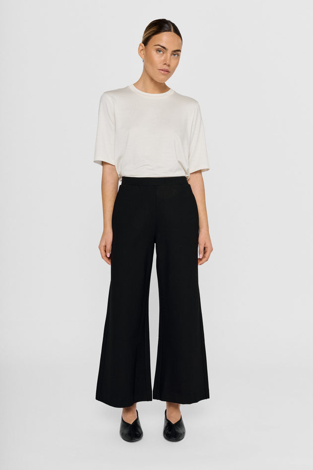 Lottie Wide Pants Black