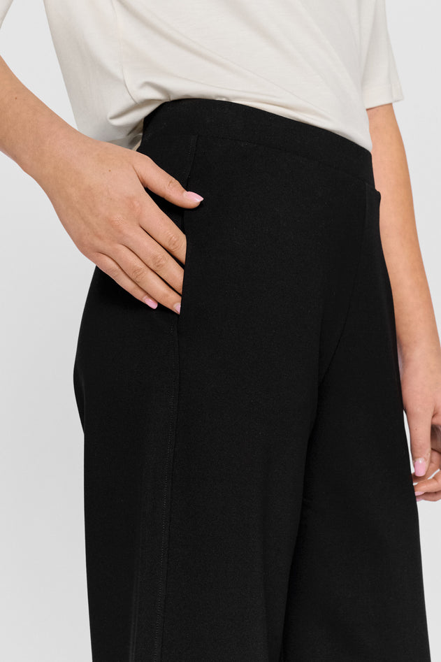 Lottie Wide Pants Black