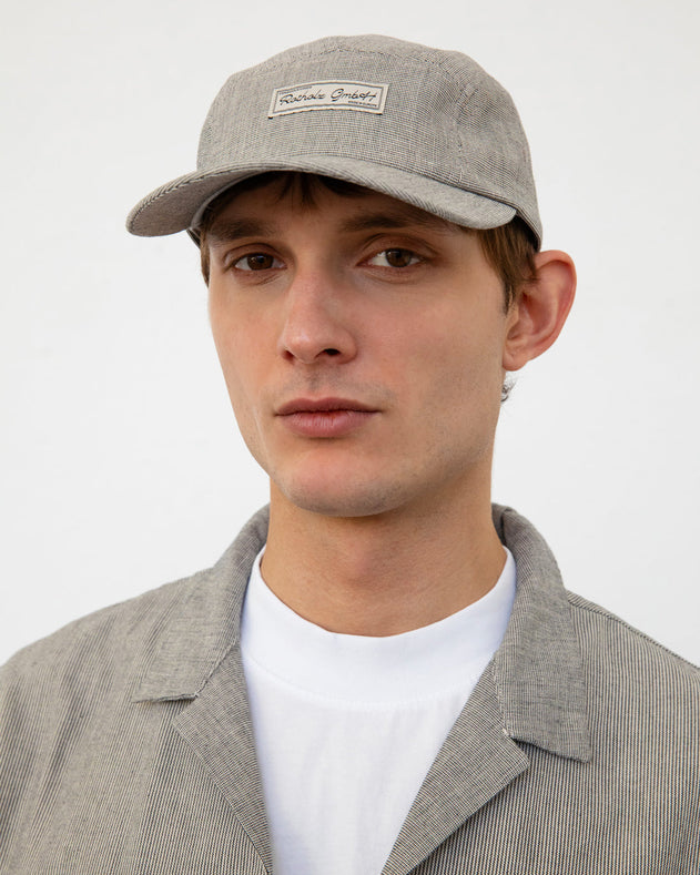 5 Panel Cap Micro Checked