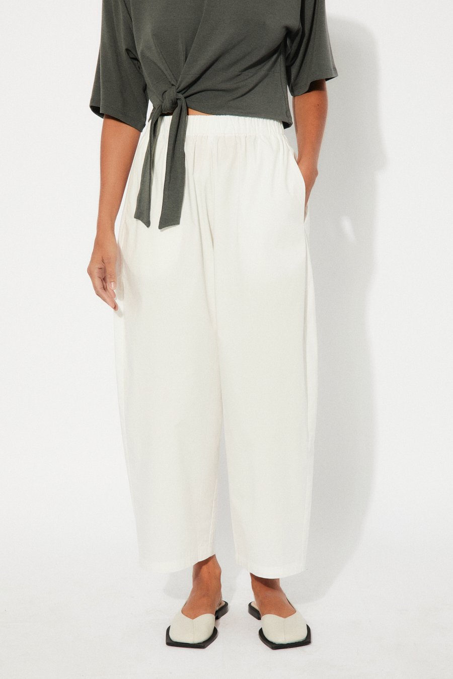 Turin Pants White