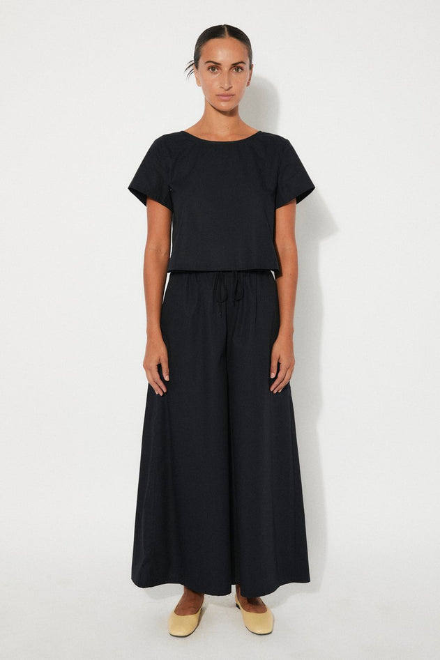 Lobe Skirt-Effect Pants