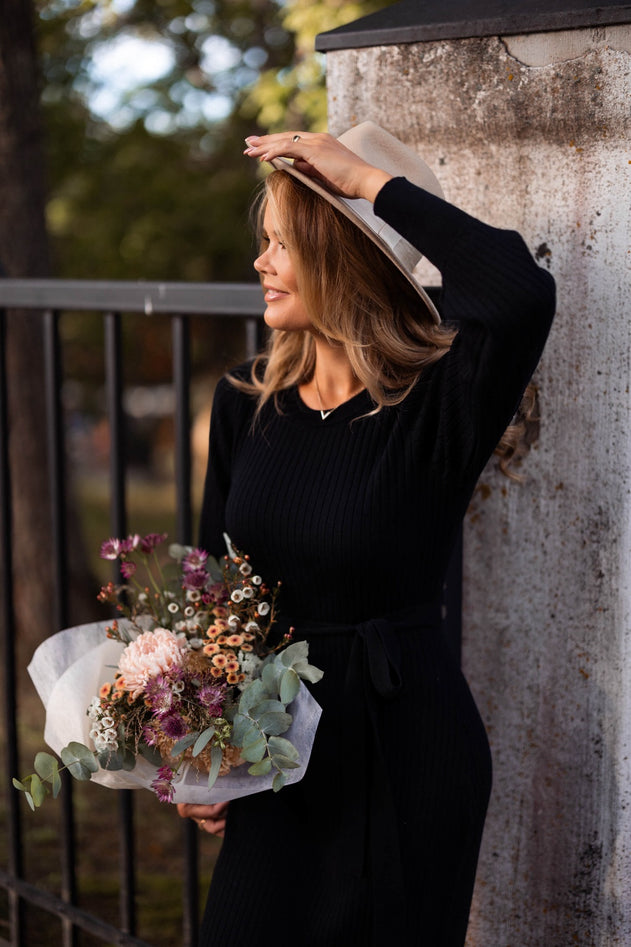 Leona Merino Dress Black