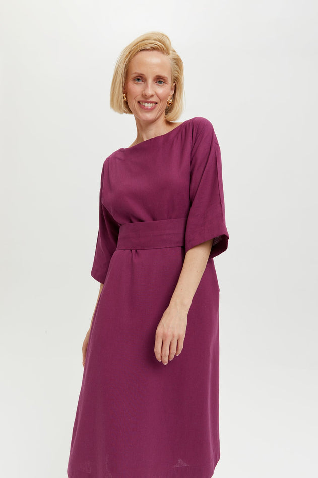 Mane Dress Purple
