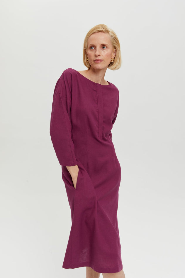 Lusin Dress Purple