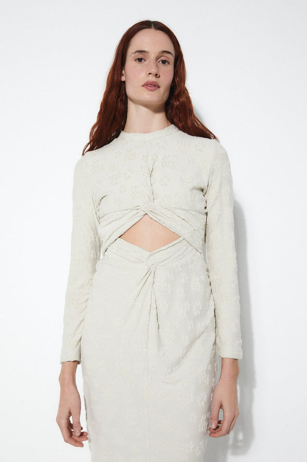 Barbara Dress Beige