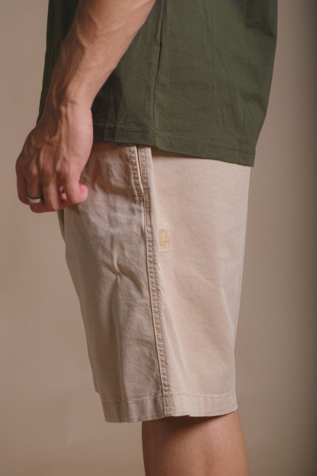 Ecodye Cotton Climber Shorts Sand Beige