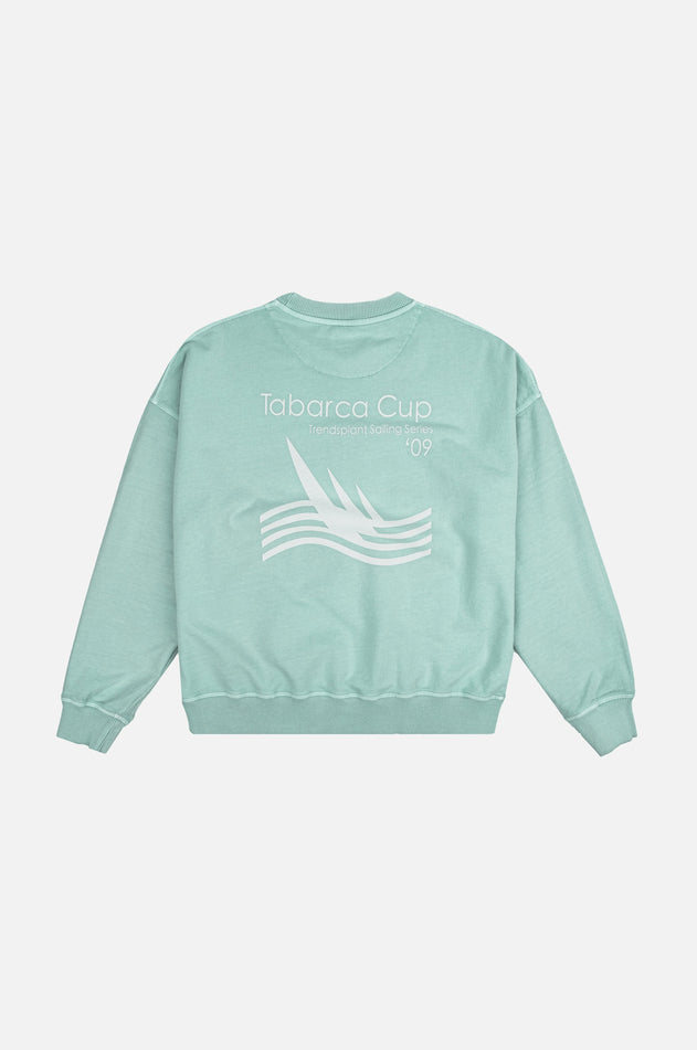 Women’s 1770 Pigment Oversized Sweater Shore Green