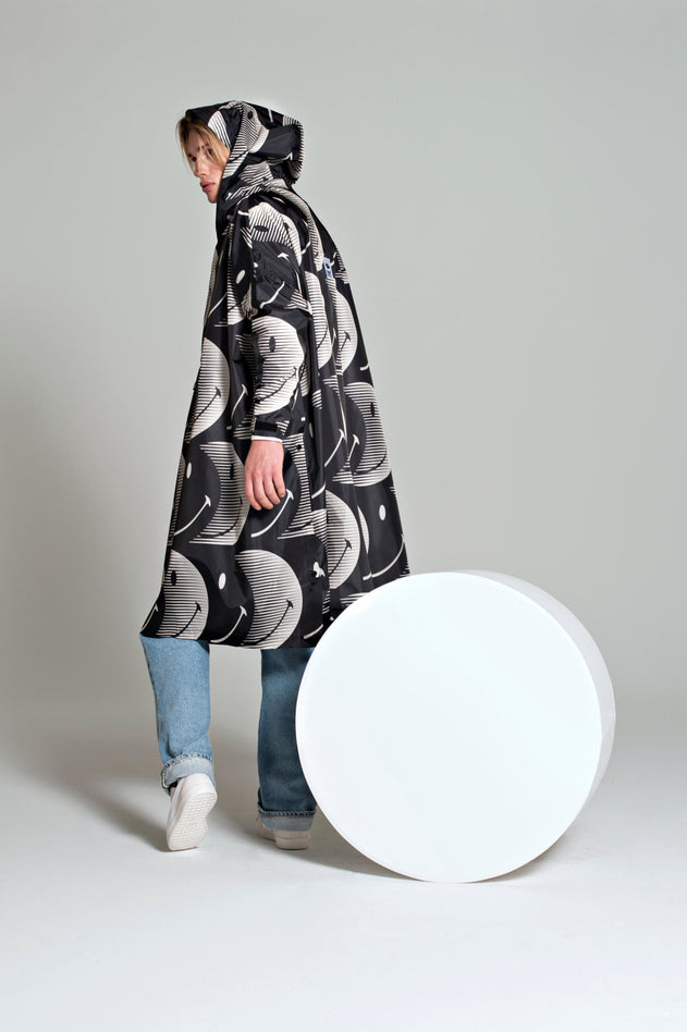 Half Moon x Smiley Rain Poncho
