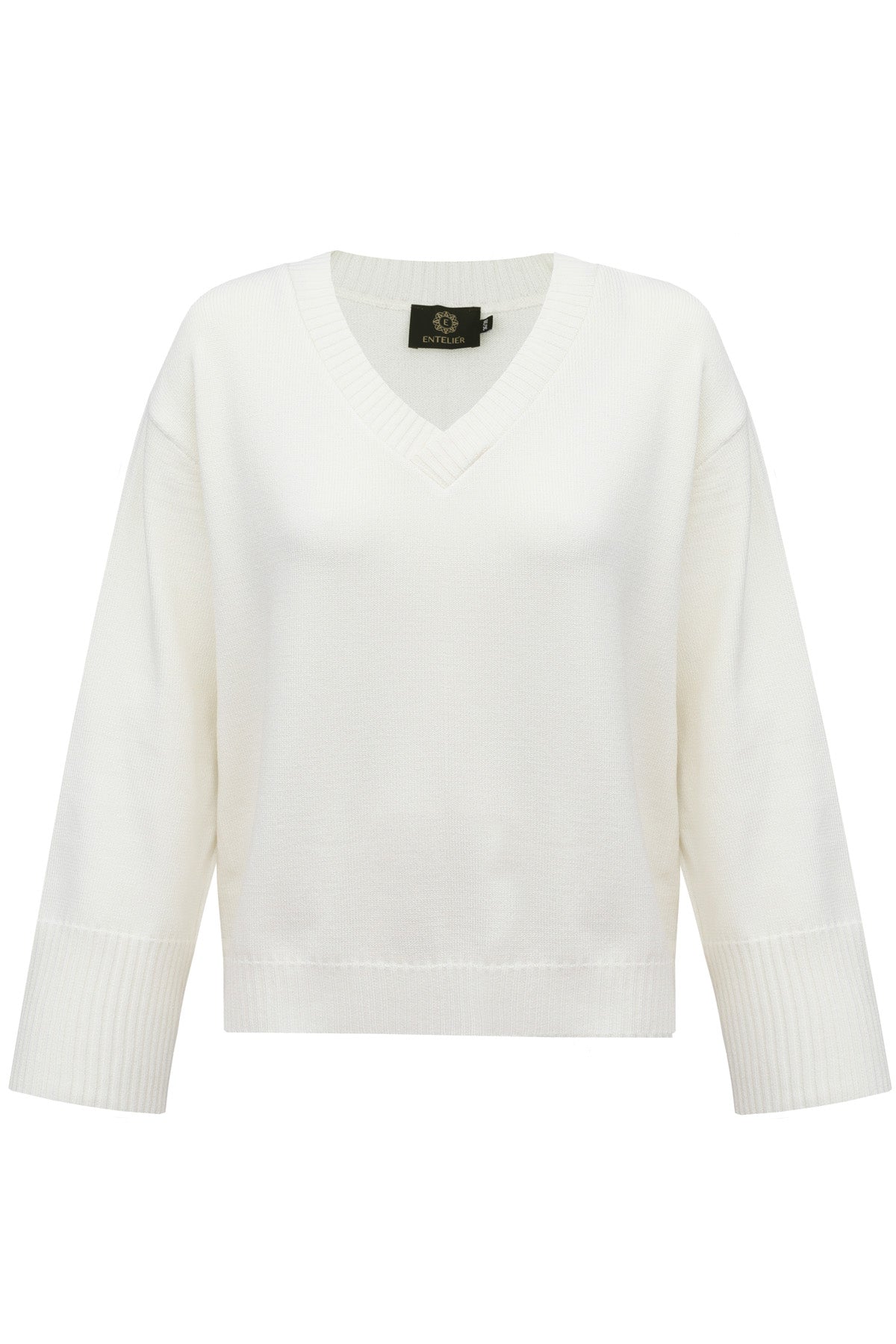 Amelié Knitted Sweater Ecru