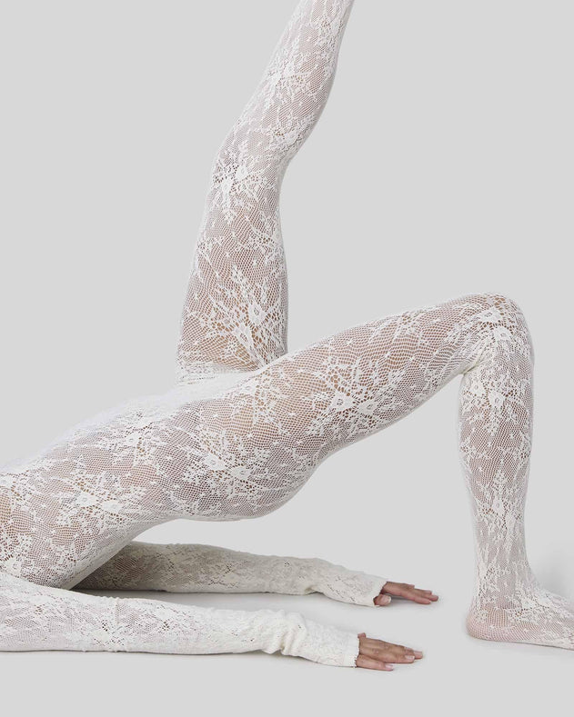 Rosa Lace Bodysuit Ivory
