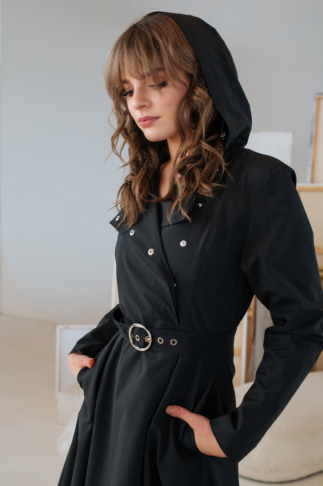 Timeless Raincoat Black