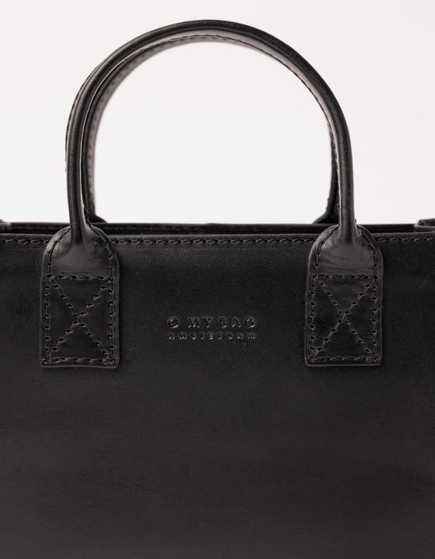 Jackie Classic Leather Mini Bag Black
