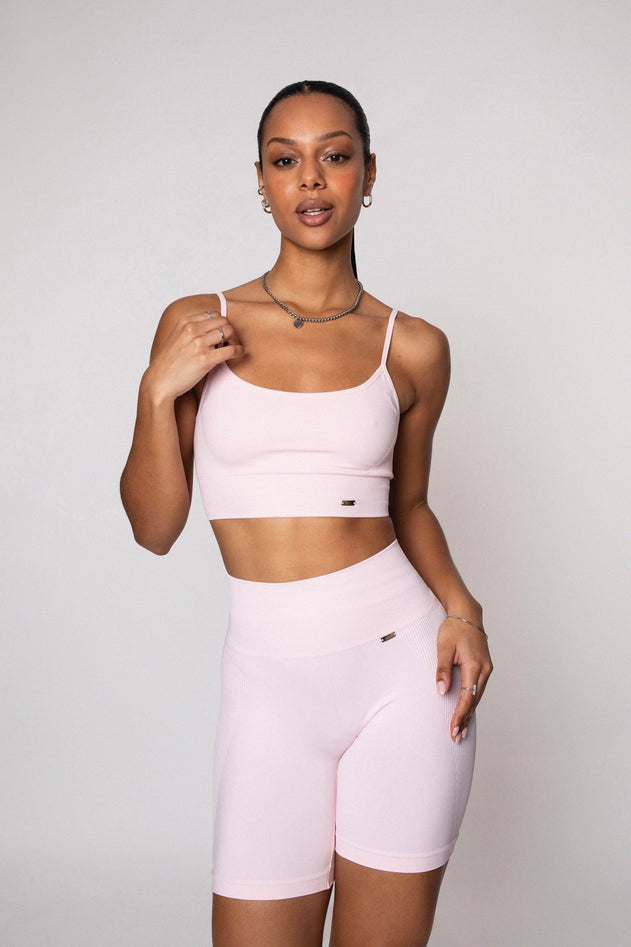 Joy Sports Bra A. Light Pink