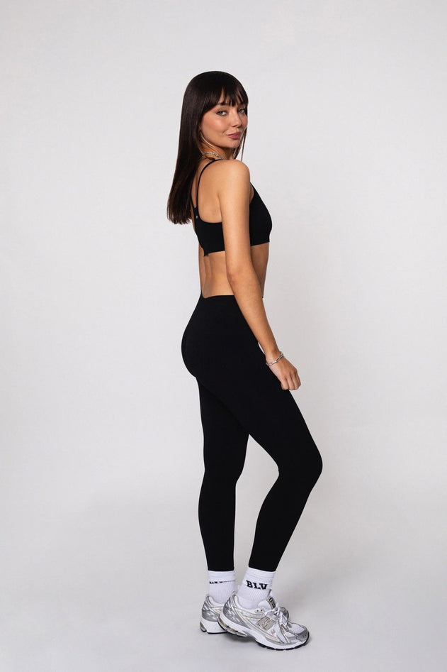 Wave Sports Bra Black