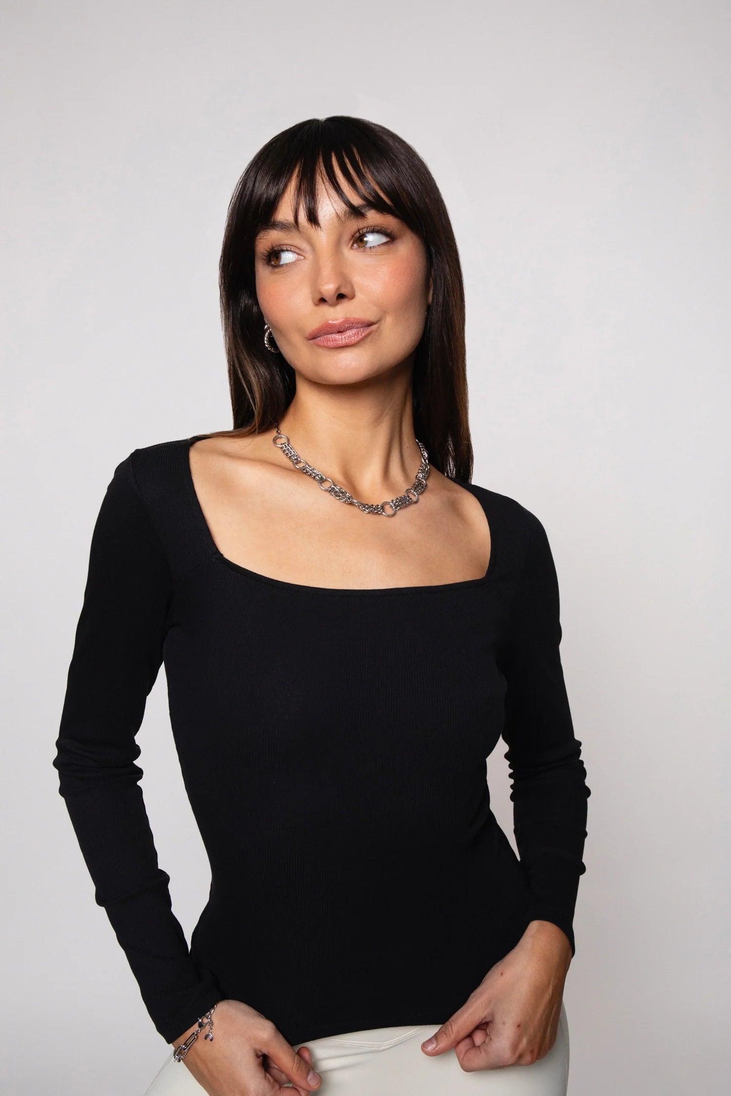 Square Long Sleeve Black