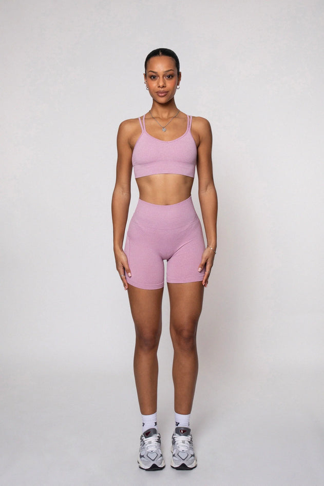 Ether Biker Shorts Rose