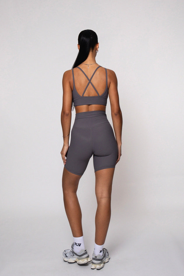 Palms Sport Bra Stone