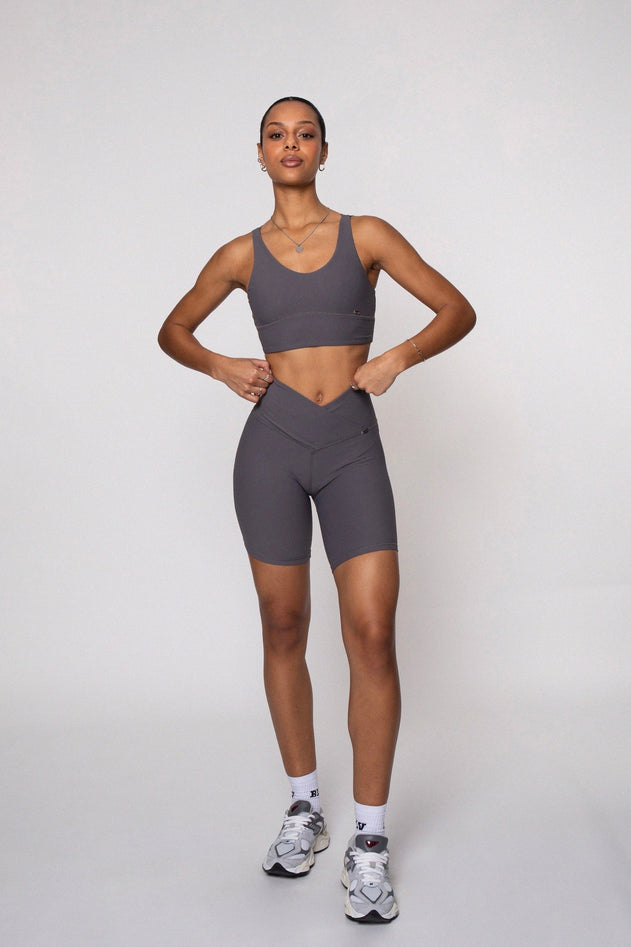 Palms Sport Bra Stone