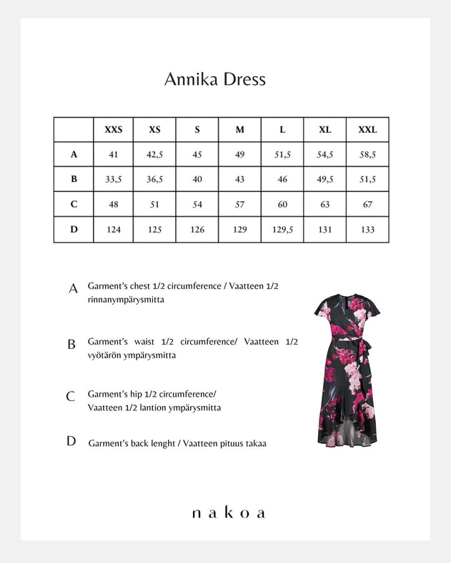 Annika Dress Black Orchid