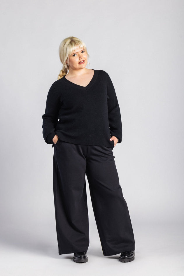 Kelly Merino Jumper Black