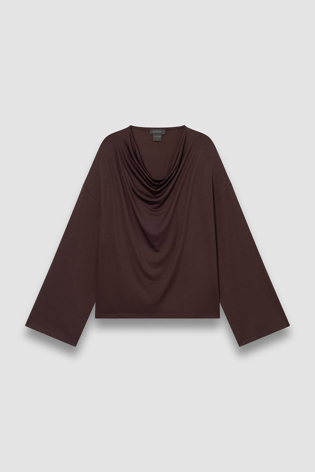 Genna Top Auburn Brown
