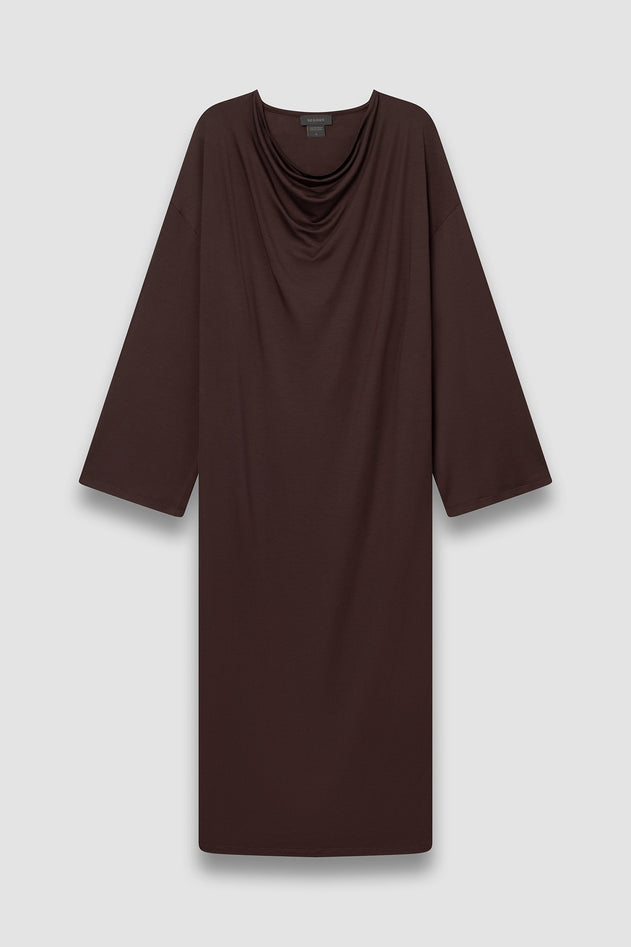 Gini Dress Auburn Brown