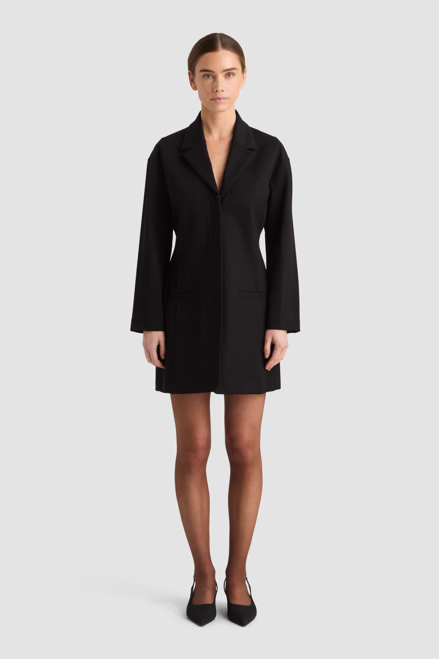 Arvida Blazer Dress Black