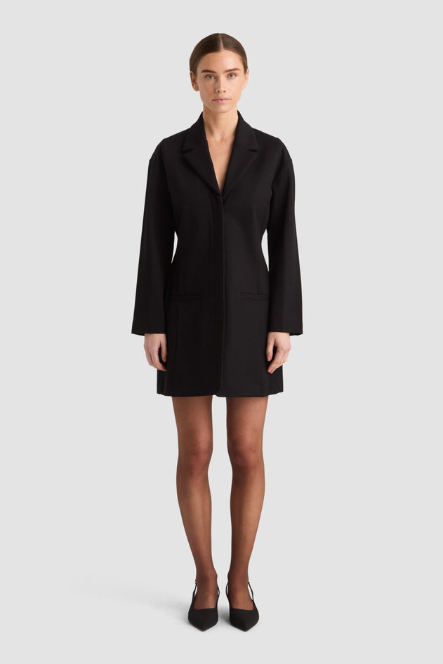 Arvida Blazer Dress Black