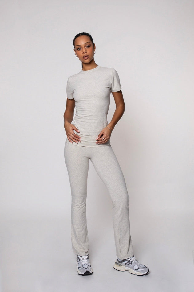 Bandha Flare Legging Light Grey