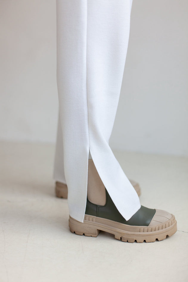 Ora Merino Pants White