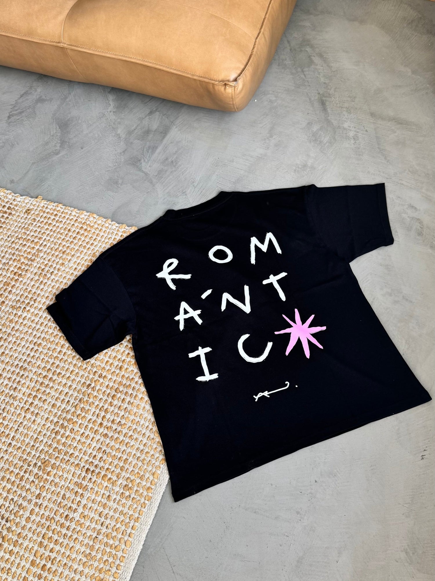 Romantic T-Paita Musta