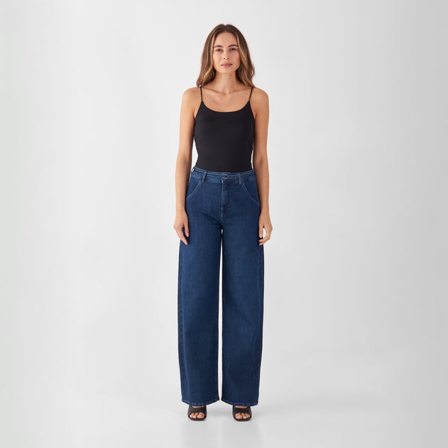 Blink Wide Jeans Dark Blue