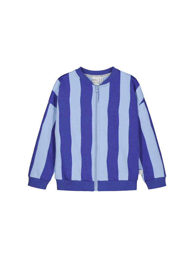 Kids' Ripple Bomber Croco Jacket Blue Striped