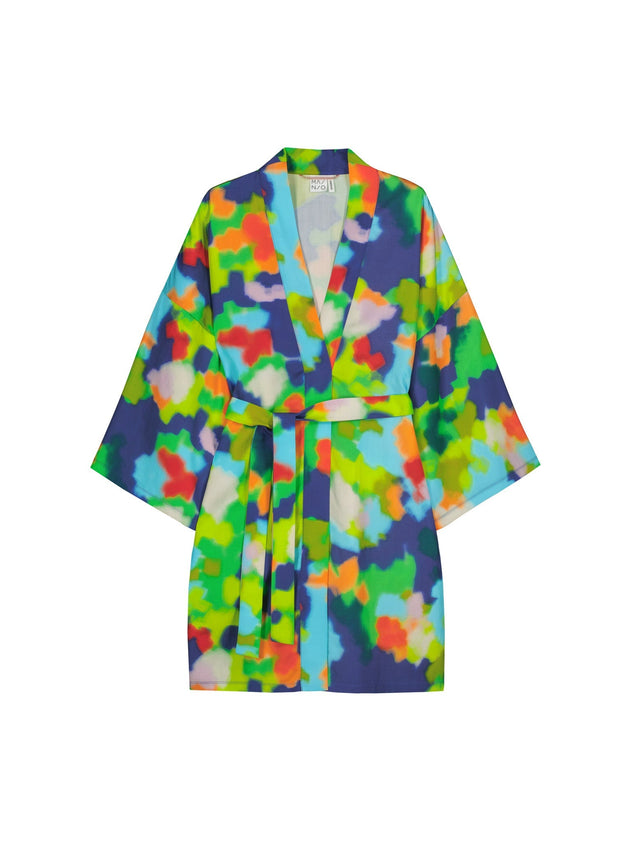 Tencel Kimono Jacket Flowerfield