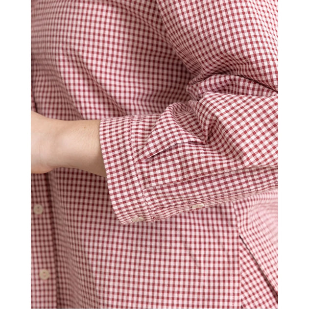 Vichy Shirt Burgundy