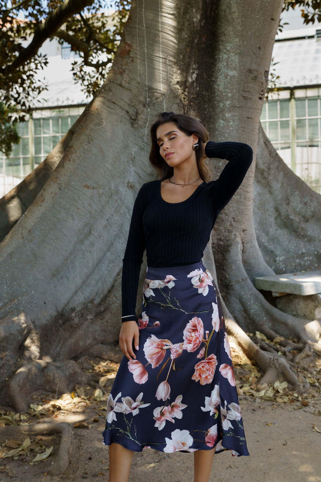 Classic Midi Skirt Elysian