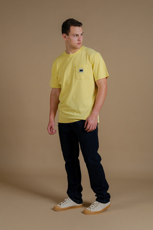 Men's Phoenix Pigment T-Shirt Date Yellow