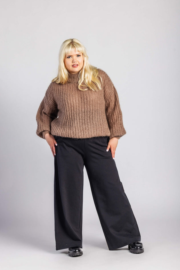 Robin Mohair Knit Smoky Taupe