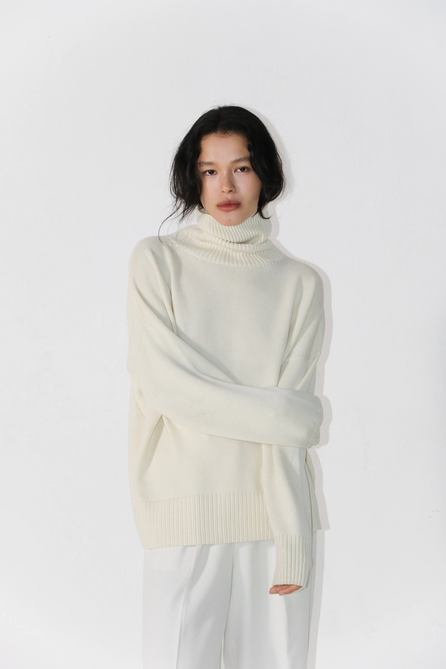 Rhea Poolovillapaita Cream