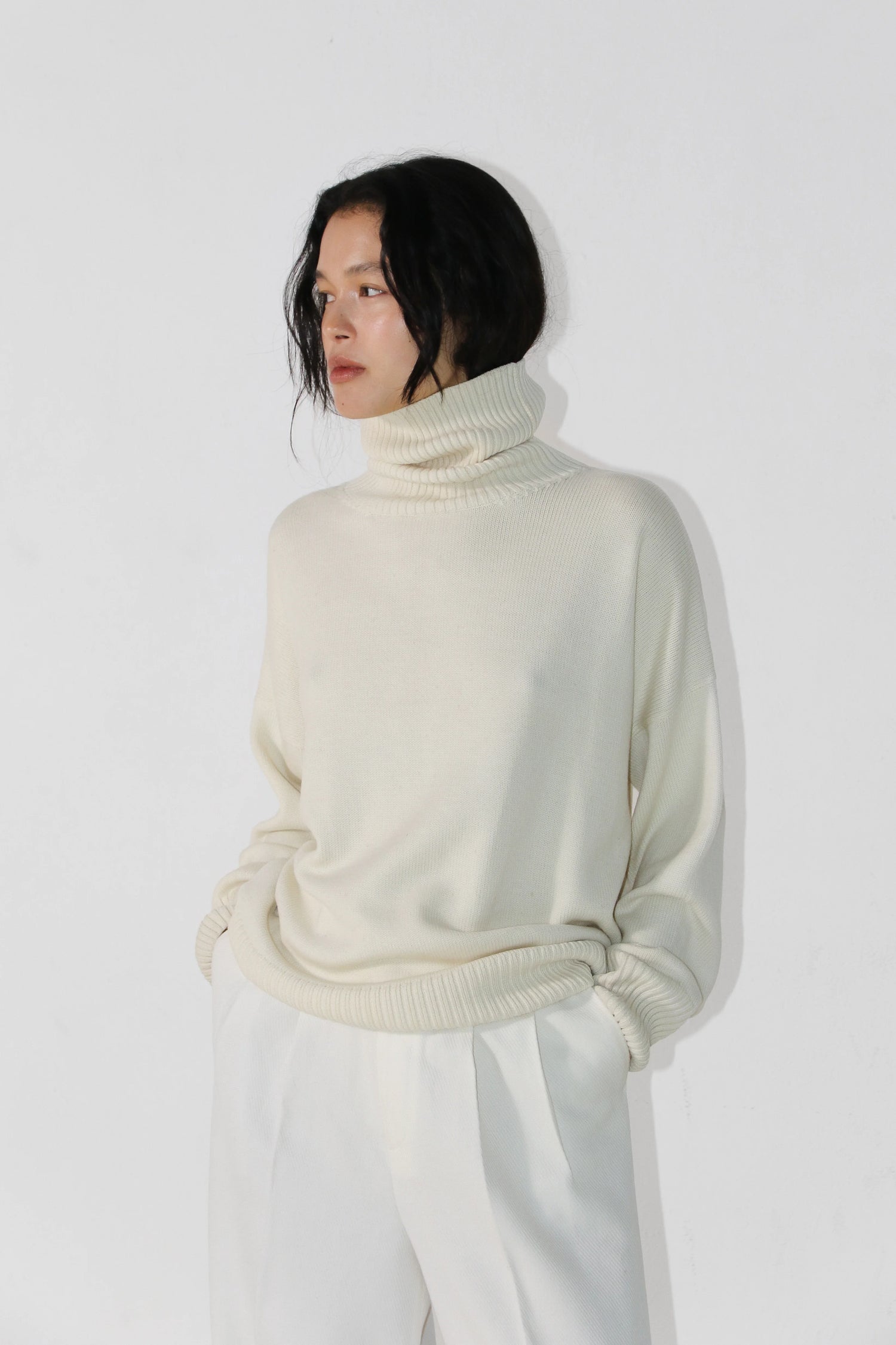 Rhea Poolovillapaita Cream