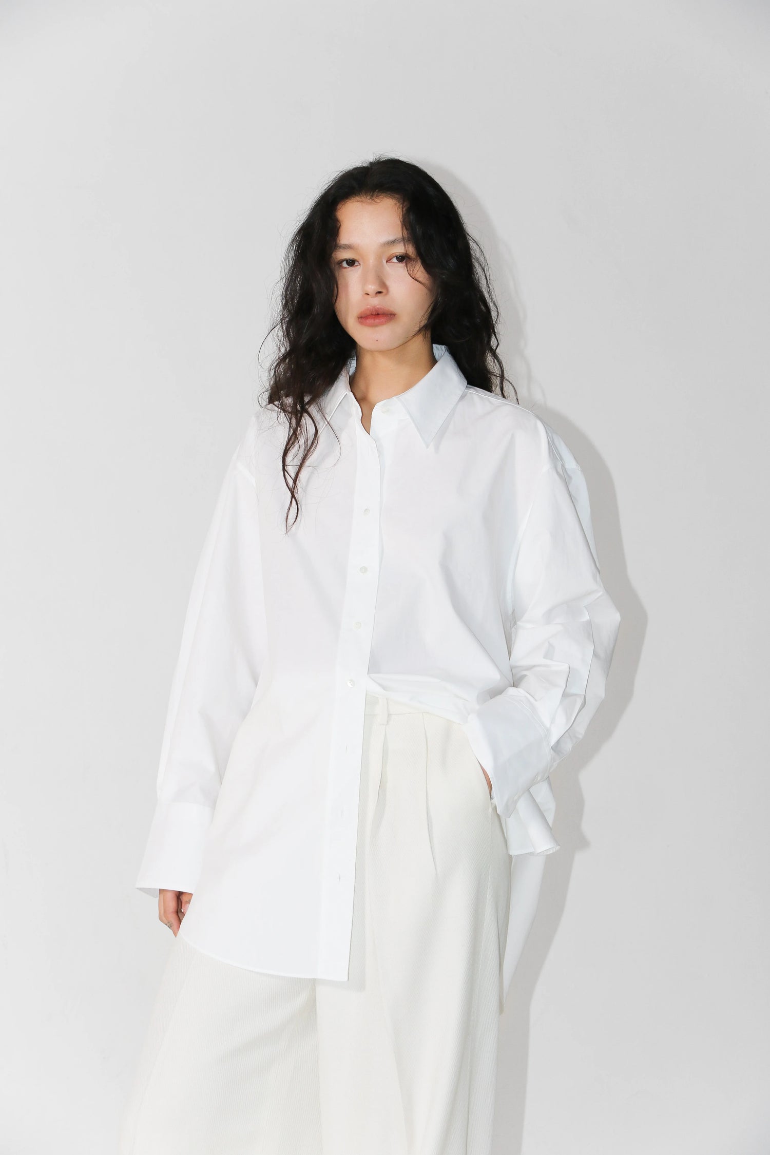 Egyptian Cotton Kauluspaita Valkoinen